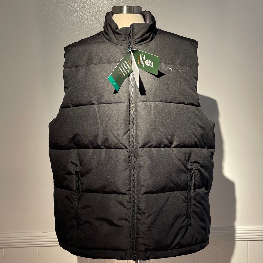 Orvis Black Puffer Vest